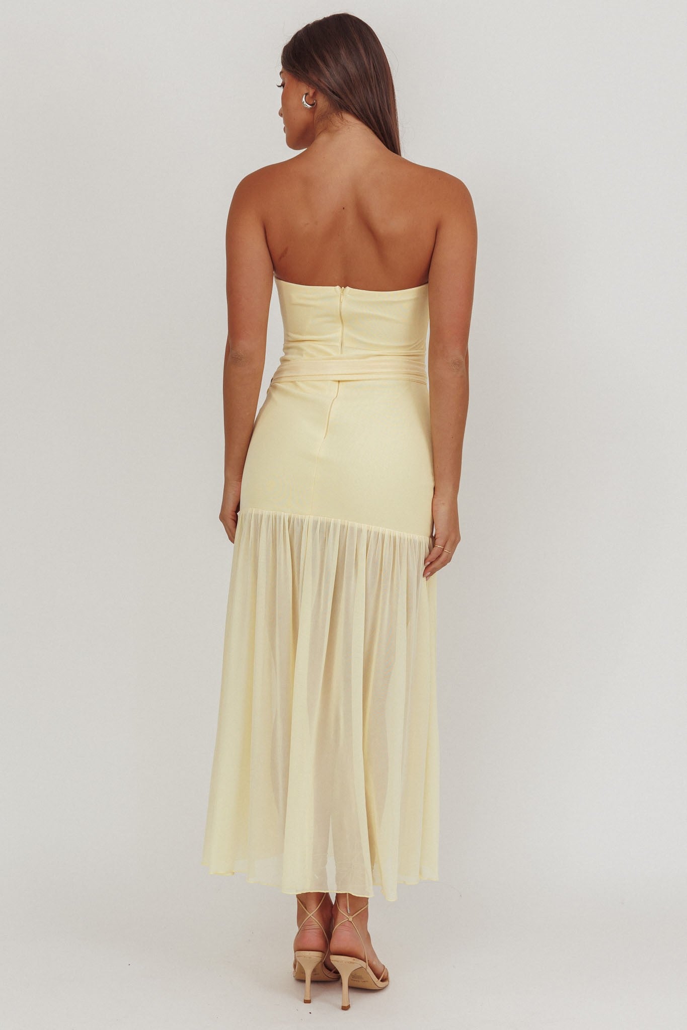 Lyra Strapless Maxi Dress