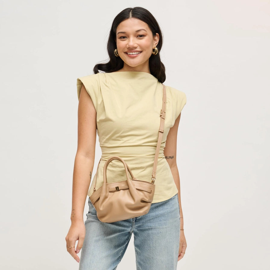 Selena Crossbody Bag in Natural