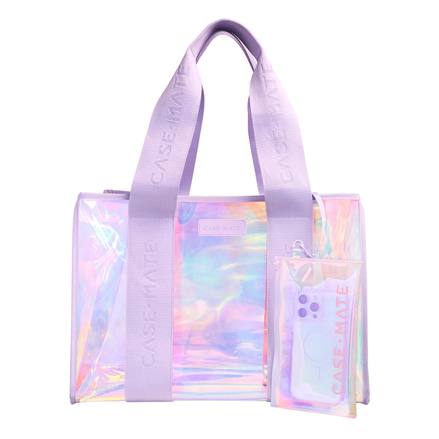 Case-Mate Iridescent Jelly Tote Bag