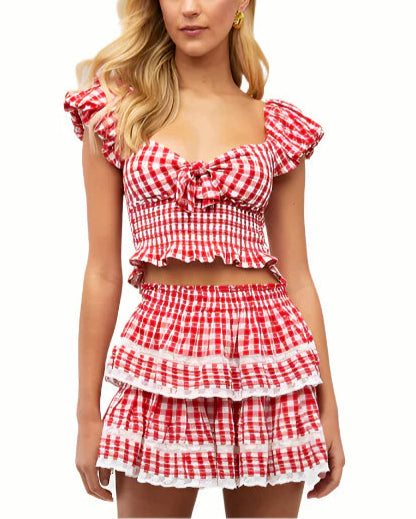 Love Shack Fancy Isalia Top