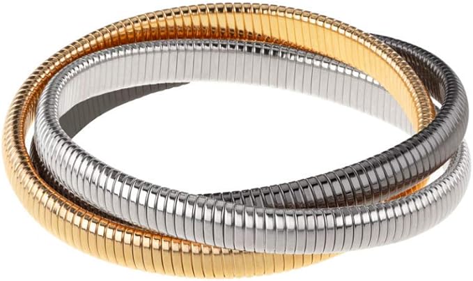 Janis Savitt Small Triple Cobra Bracelet