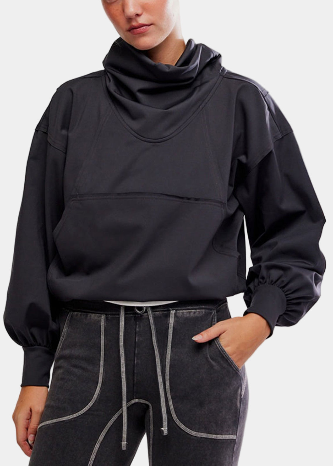 FP Movement Landslide Pullover in Black