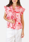 KOCH Palm Top Weekender Pink Print