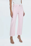 Pistola Lexi Mid Rise Bowed Straight Jeans