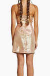 Via Cut Out Mini Dress