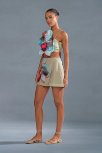 AMUR Maisie 3D Orchid Top