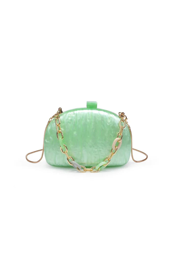 Morgan Evening Bag in Green