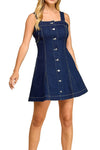 Aliyah Corset Denim Mini Dress