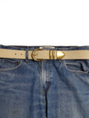 Pierce Suede Leather Belt