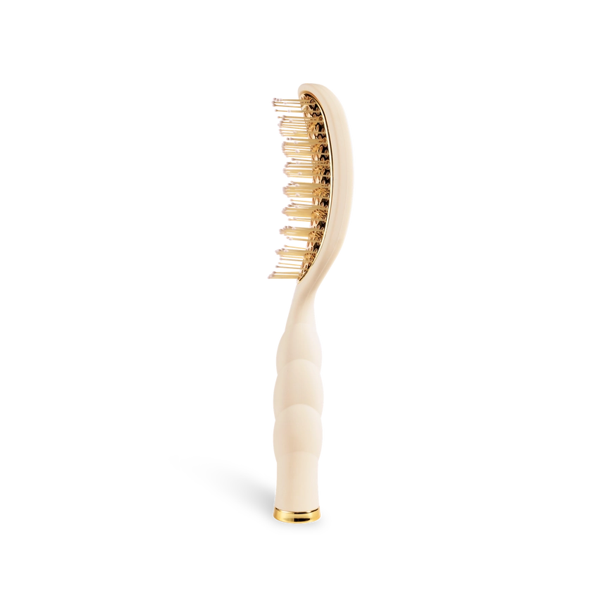 TELETIES Vented Hair Brush in Tan