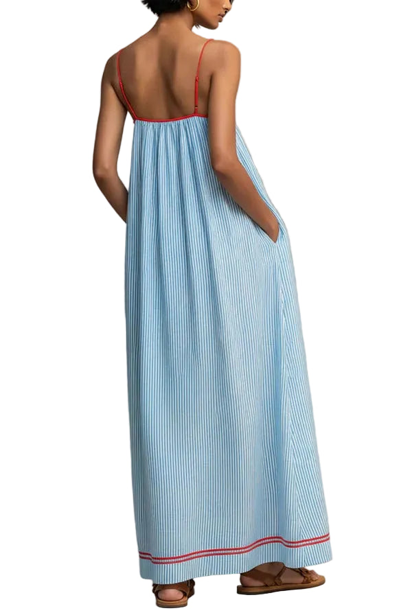 Cassidy Striped Maxi Dress