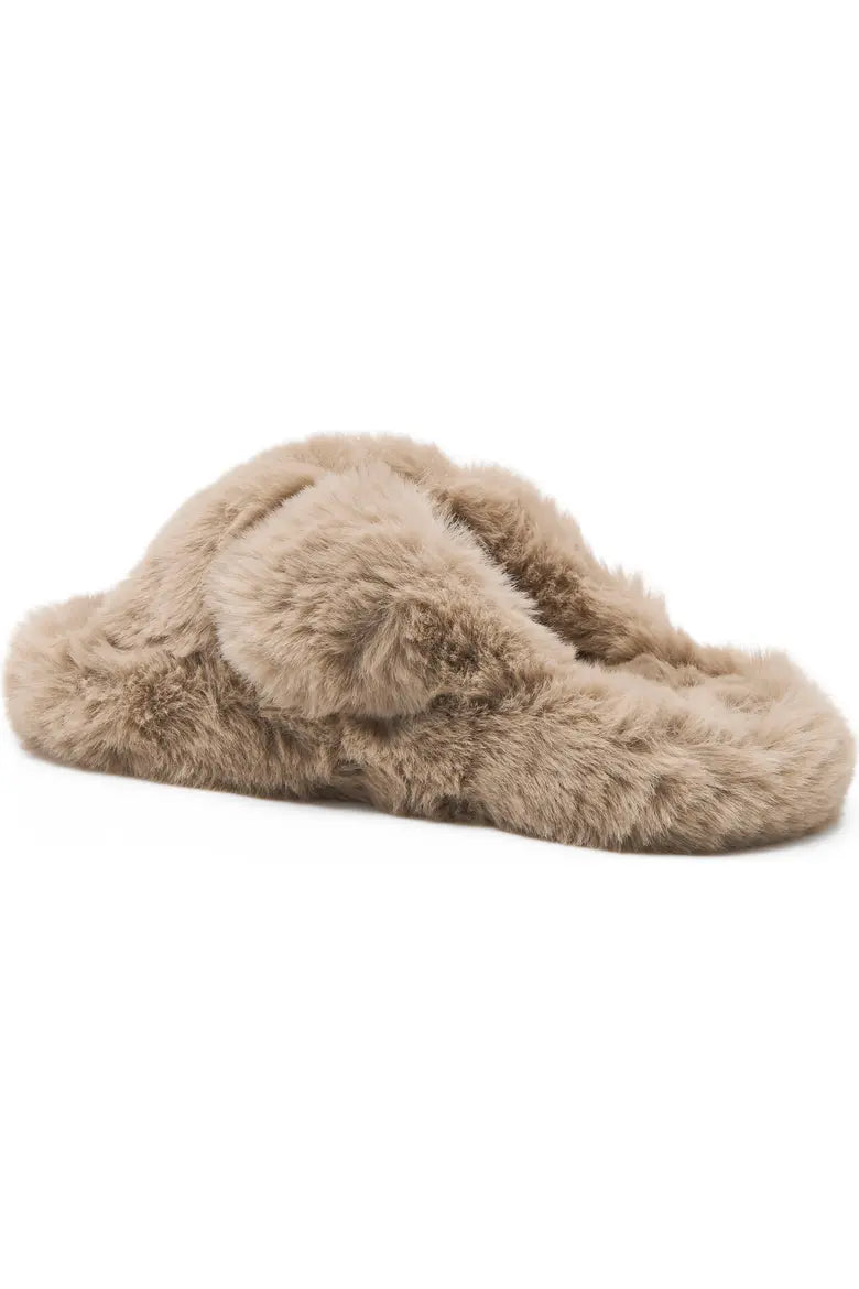Free People Counting Sheep 2.0 Faux Fur Slipper