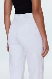 Pistola Penny High Rise Wide Leg Jeans in Blizzard