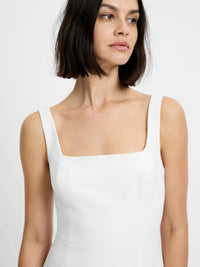 French Connection Azra Twill Slit Mini Dress