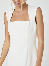 French Connection Whisper Ruth Square Neck Mini Dress