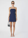 French Connection Alexis Cotton Scallop Mini Dress