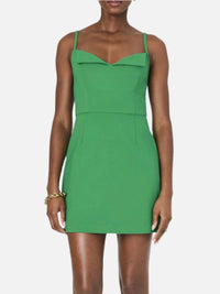 French Connection Whisper Foldover Mini Dress