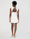 French Connection Whisper Foldover Square Neck Mini Dress