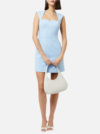 French Connection Whisper Notched Square Neck Dress