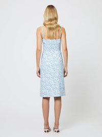 French Connection Echo Crepe Strappy Midi Dress