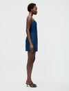French Connection Birdie Linen Strapless Mini