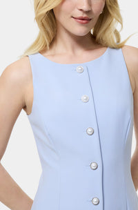 French Connection Azra Twill Button Down Mini Dress