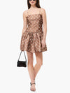 French Connection Polka Dot Structured Mini Dress