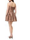 French Connection Polka Dot Structured Mini Dress