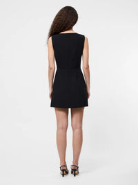 French Connection Contrast Bow Sleeveless Mini Dress