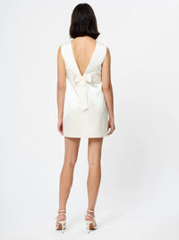 French Connection Jaxon Satin Bow Shift Dress