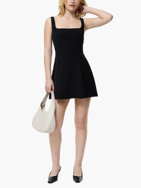 French Connection Square Neck Fit & Flare Mini Dress