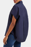 French Connection Cele Rhodes Poplin Sleeveless Top