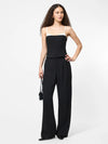 French Connection Azra Twill Corset Strappy Top