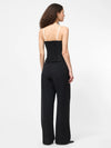 French Connection Azra Twill Corset Strappy Top