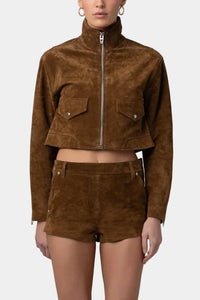 BLANK NYC Double Espresso Jacket