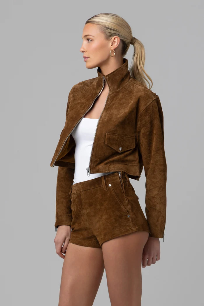 BLANK NYC Double Espresso Jacket