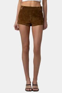 BLANK NYC Double Espresso Shorts