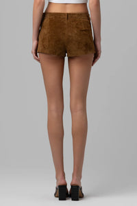 BLANK NYC Double Espresso Shorts