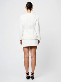 French Connection Textured Boiled Wool Jacket