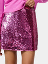 French Connection Sadie Sequin Mini Skirt