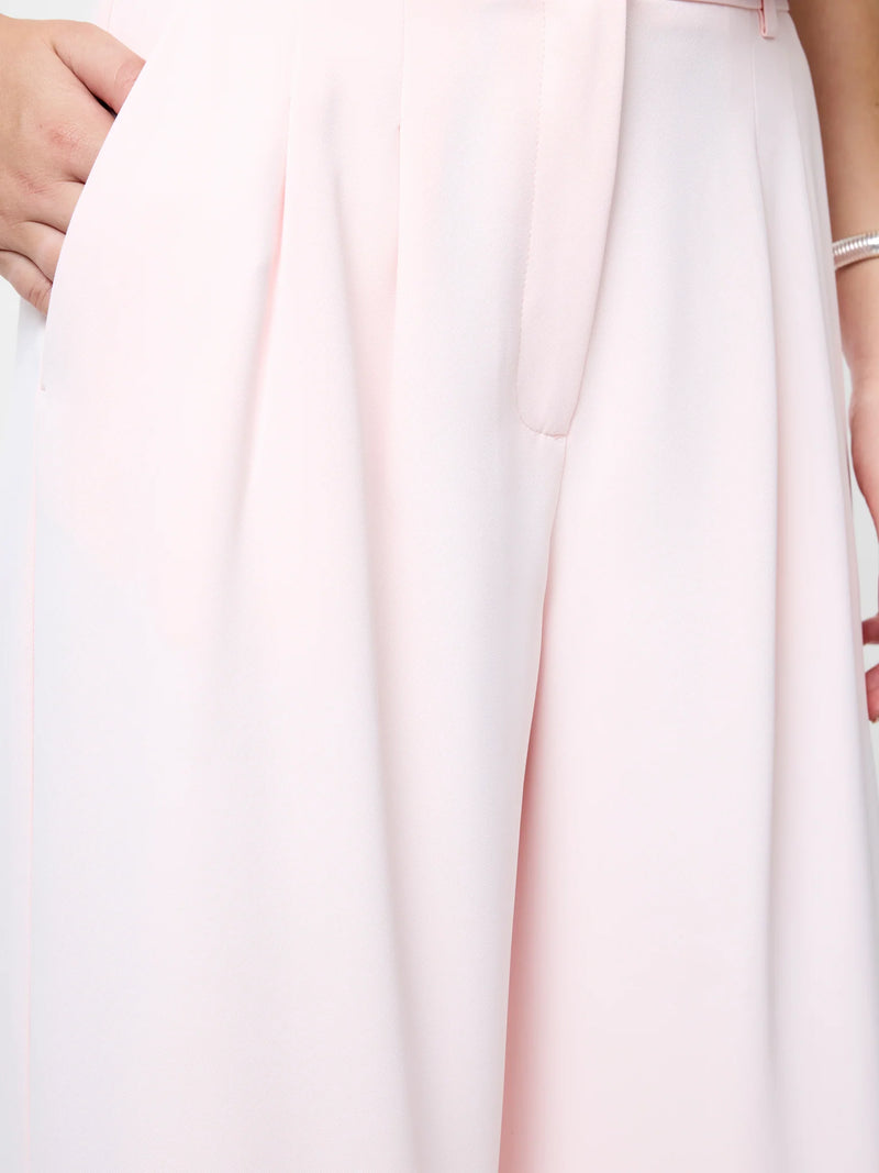 French Connection Harry Suiting Trousers in Soft Blush