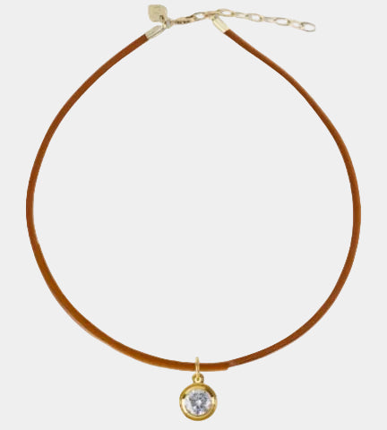 HART Bezel Clasp Cord Necklace