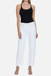 Pistola Lexi Mid Rise Bowed Straight Jeans