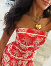 Gina Carmen Heart Of Gold Necklace