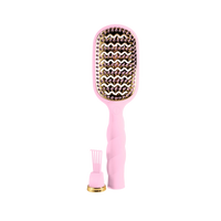 TELETIES Vented Hair Brush in Bubblegum Pink
