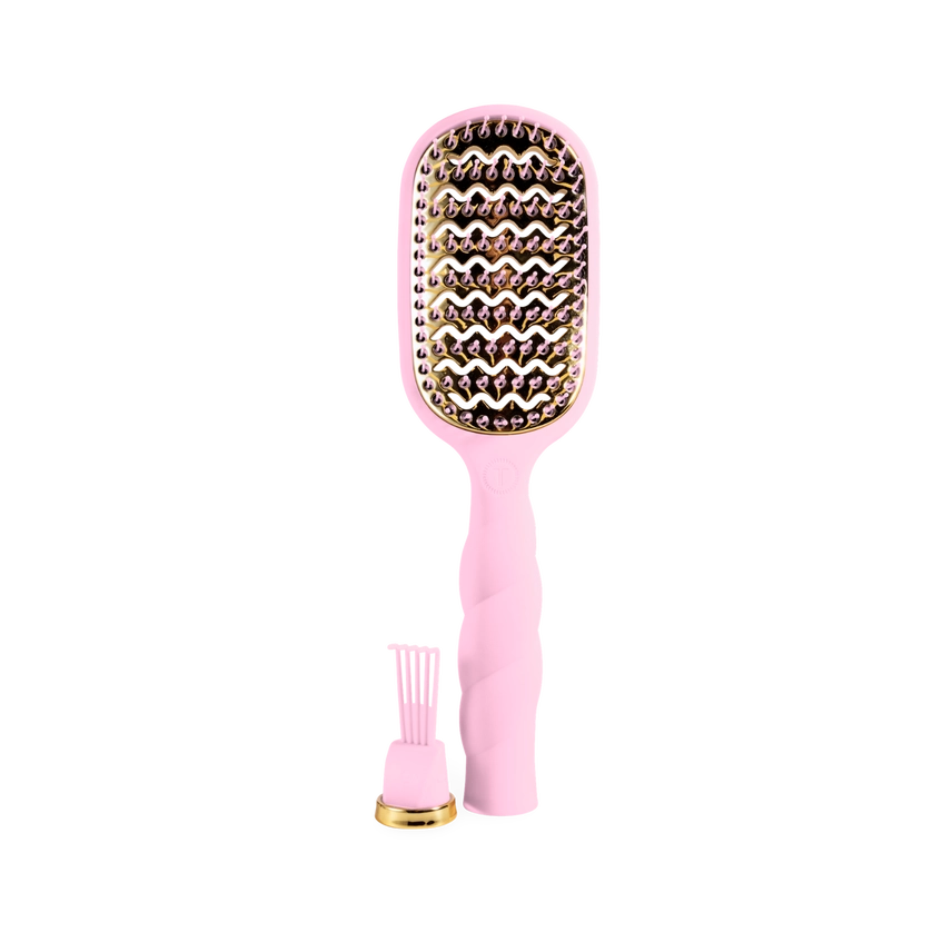 TELETIES Vented Hair Brush in Bubblegum Pink