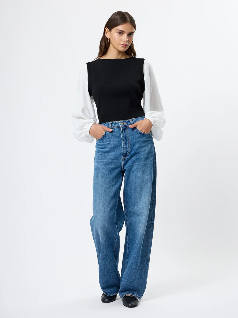 French Connection Maxime Knit Long Sleeve Top