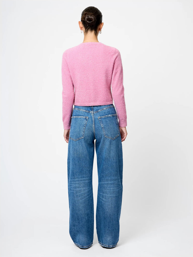French Connection Tinsel Knit Slim Cardigan