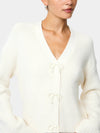 French Connection Babysoft Pearl Bow Sweater