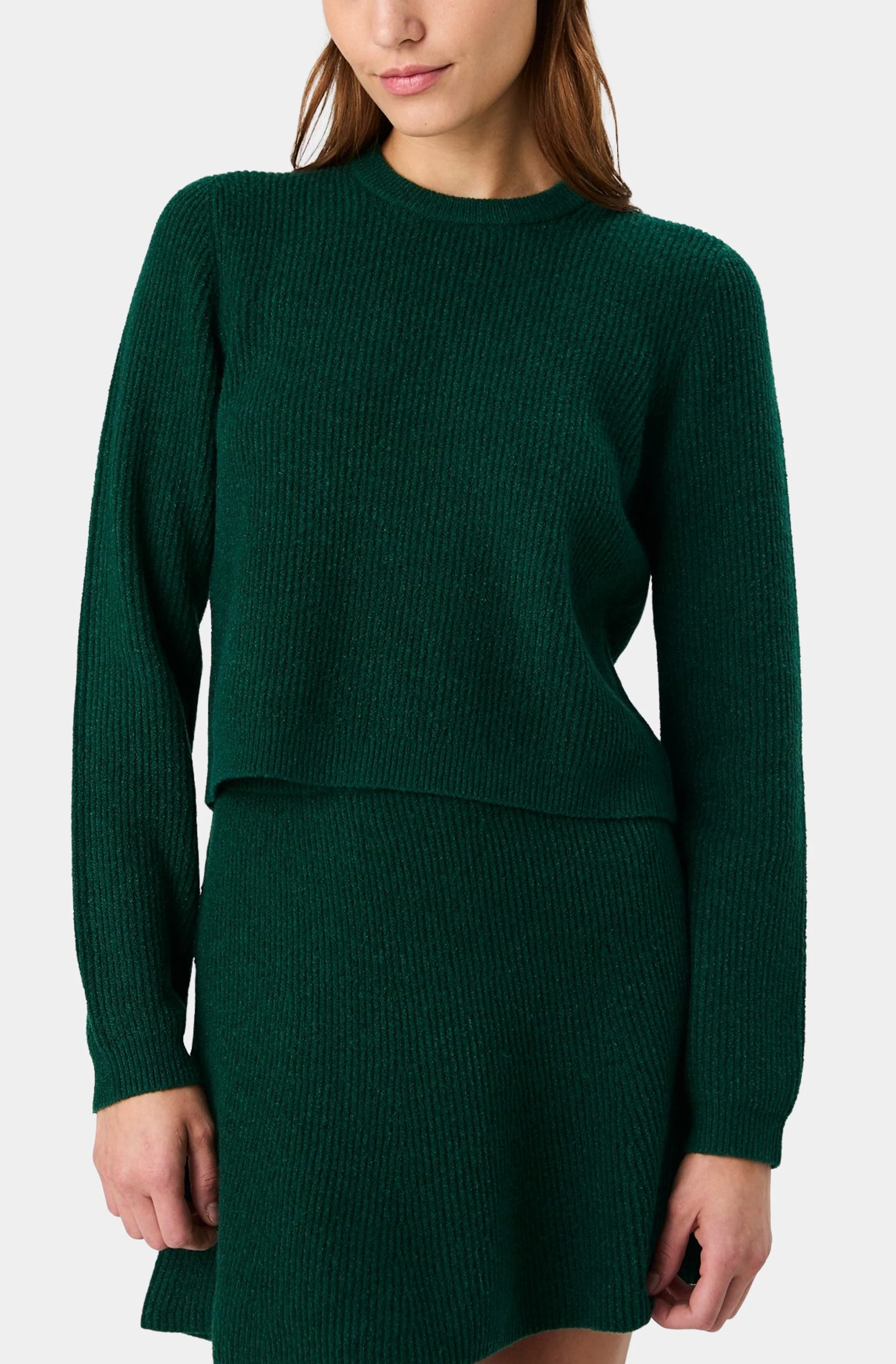French Connection Vhari Knit Classic Sweater & Mini Skirt Set